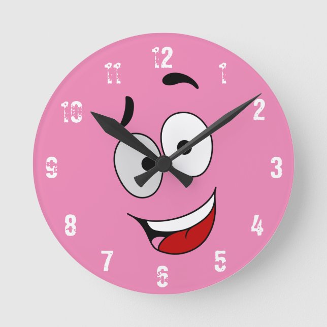 Happy Kook Art Clock - Wall Clock (Front)