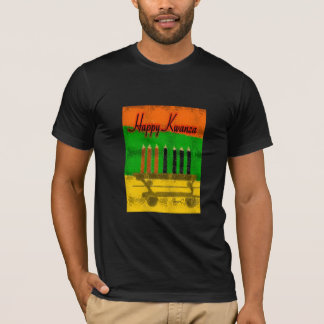 Happy Kwanza Basic American T-Shirt