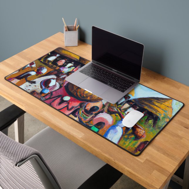 Happy Kwanza Desk Mat (Office 2)