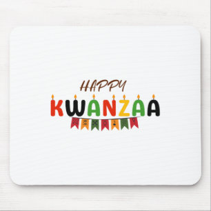Happy Kwanzaa - 7 Principles Of Kwanzaa Tees  Mouse Pad
