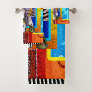 Happy Kwanzaa Bath Towel Set