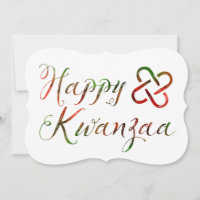 Happy Kwanzaa Bokeh Umoja