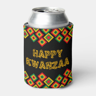 Happy KWANZAA Can Cooler