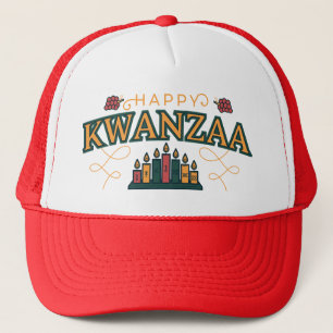 Happy Kwanzaa Cap