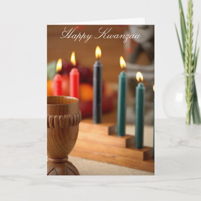 Happy Kwanzaa Card (Front)
