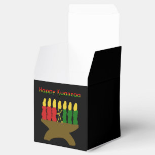 Happy Kwanzaa Kinara Favour Box