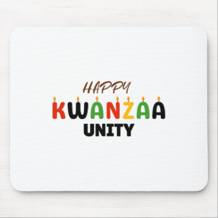 Happy Kwanzaa Kinara-seven Principles Of Kwanzaa U Mouse Pad