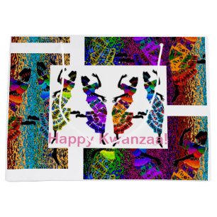 Happy Kwanzaa  Large Gift Bag