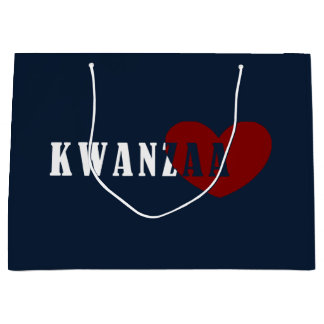Happy Kwanzaa Large Gift Bag