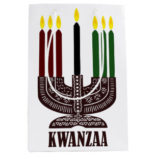 Happy Kwanzaa Medium Gift Bag