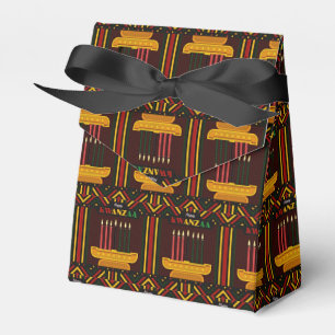 Happy Kwanzaa PopArt Favour Box