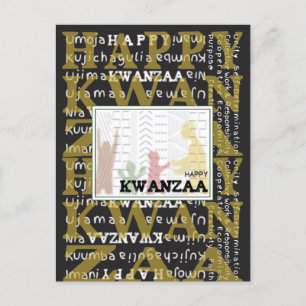 Happy Kwanzaa Postcard