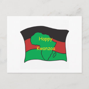 Happy Kwanzaa Postcard
