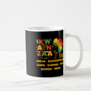 Happy Kwanzaa Seven Principles Of Kwanzaa Men Wome Coffee Mug