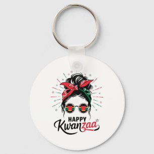 Happy Kwanzaa Seven Principles Of Kwanzaa Messy Bu Key Ring