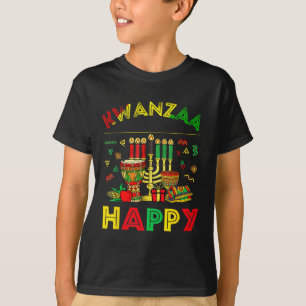 Happy Kwanzaa Seven Principles Of Kwanzaa Women 8  T-Shirt