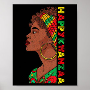 Happy Kwanzaa Seven Principles Of Kwanzaa Women 9 Poster