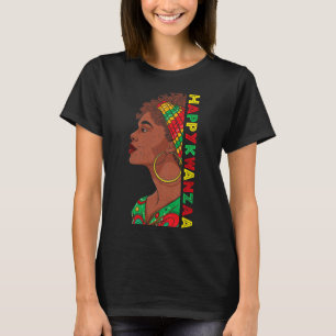 Happy Kwanzaa Seven Principles Of Kwanzaa Women 9  T-Shirt