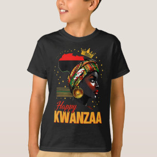 Happy Kwanzaa Seven Principles Of Kwanzaa Women Me T-Shirt
