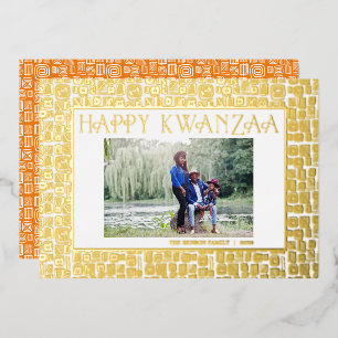 Happy Kwanzaa Single Photo