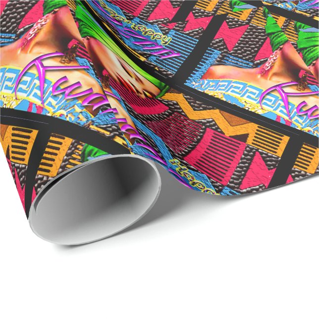 Happy Kwanzaa Wrapping Paper (Roll Corner)