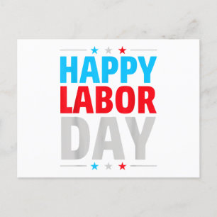 Happy Labor Day! Holiday Postcard