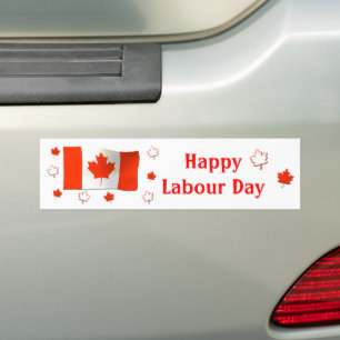 Happy Labour Day Bumper Sticker
