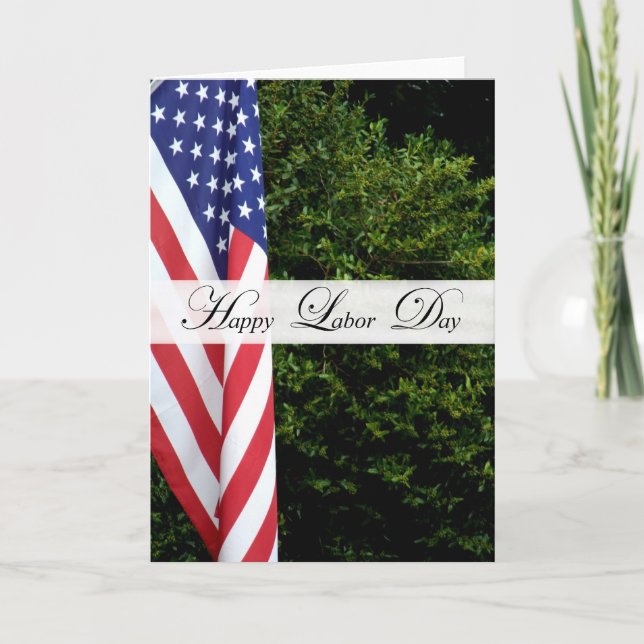 Happy Labour Day Card (Front)