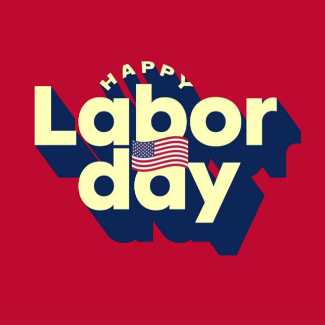 Happy Labour Day Celebration Invitation  ("Happy Labor Day")