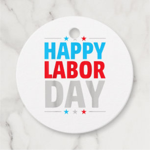 Happy Labour Day! Favour Tags
