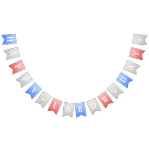 happy labour day party banner