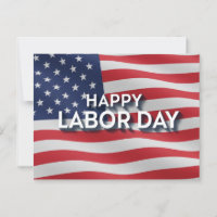  Happy Labour Day Postcard
