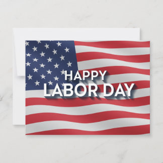  Happy Labour Day Postcard