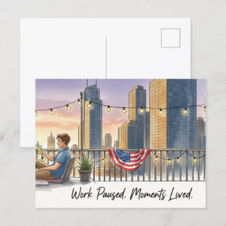 Happy Labour Day Postcard