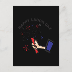 Happy Labour Day Postcard