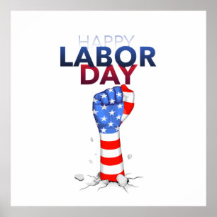 Happy Labour day Poster