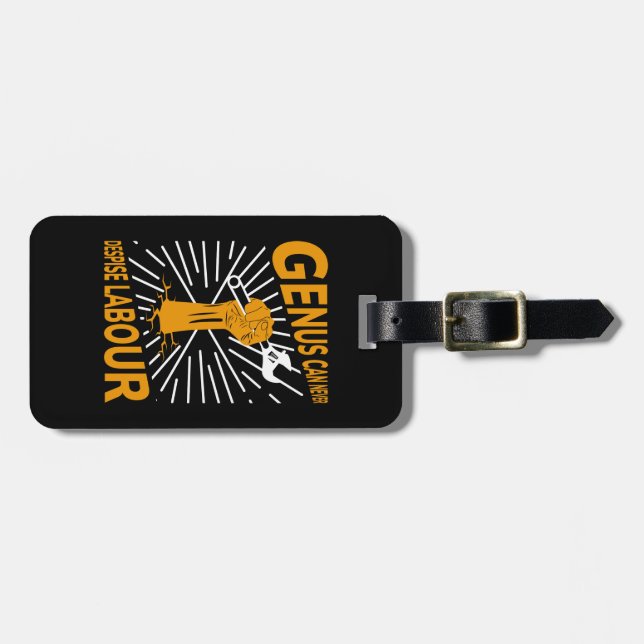 Happy Labour day Weekend Luggage Tag (Front Horizontal)