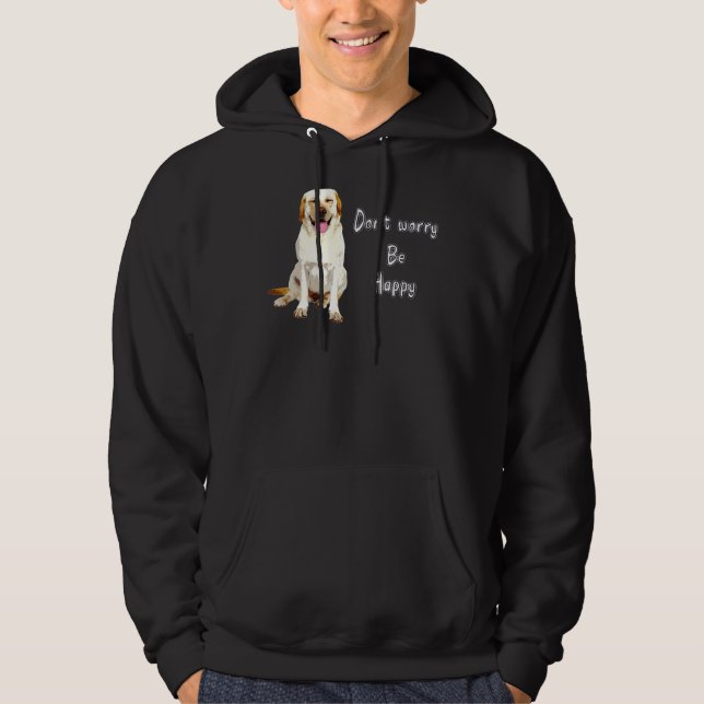 Happy Labrador Hoodie (Front)