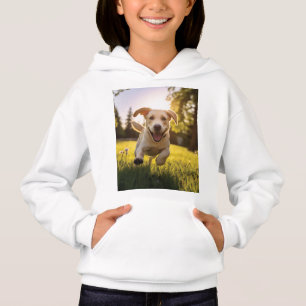 Happy Labrador Puppy Running 