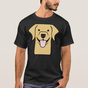 Happy Labrador Yellow Lab Lab Mum Yellow Lab Golde T-Shirt