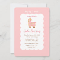 Happy Lama Bliss: Baby Shower for a Little Princes