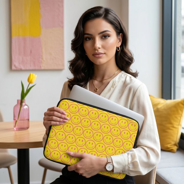 Happy Laptop Sleeve (Creator Uploaded)