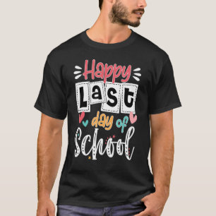 Happy Last Day Of School Bus Driver Life Summer T-Shirt