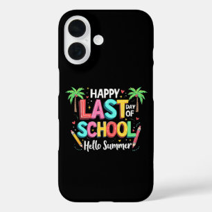 Happy Last Day Of School Hello Summer iPhone 16 Case