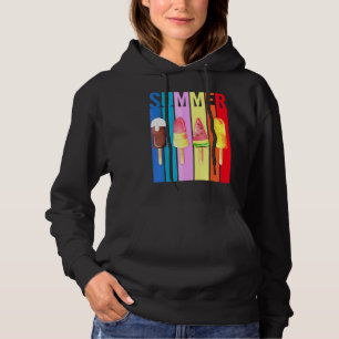Happy Last Day Of School Hello Summer Ice Cream Hoodie