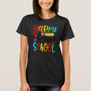 Happy Last Day Of School Hello Summer Teacher Stu T-Shirt