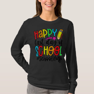 Happy Last Day Of School Summer Break School Nurse T-Shirt