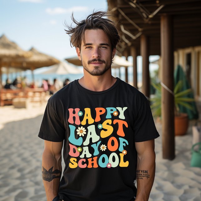 Happy Last Day Of School Summer Teacher Student T-Shirt (Creator Uploaded)