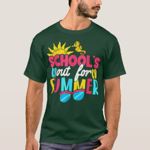 Happy Last Day Of School Sunglasses Summer Vacatio T-Shirt