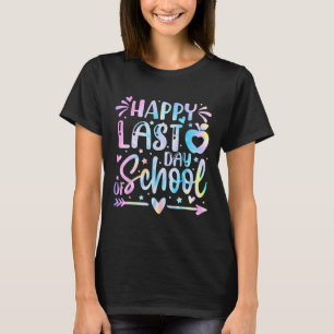 Happy Last Day Of School Teacher Graduation Kids 3 T-Shirt
